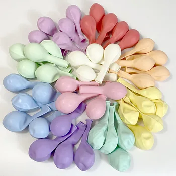 Macarons Farbe Pastell Candy Ballons Geburtstag Hochzeit Kind Spielzeug Dekoration Ballons Helium Ballons Baby