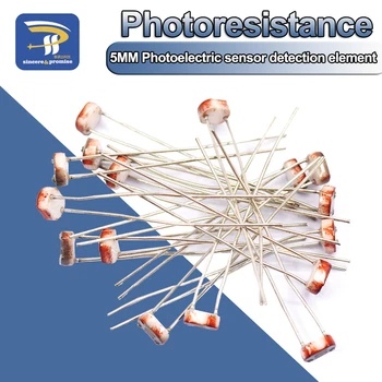 LDR Foto Licht Empfindliche Widerstand Photoelektrischen Fotowiderstand 5528 GL5528 5537 5506 5516 (20 Stück)