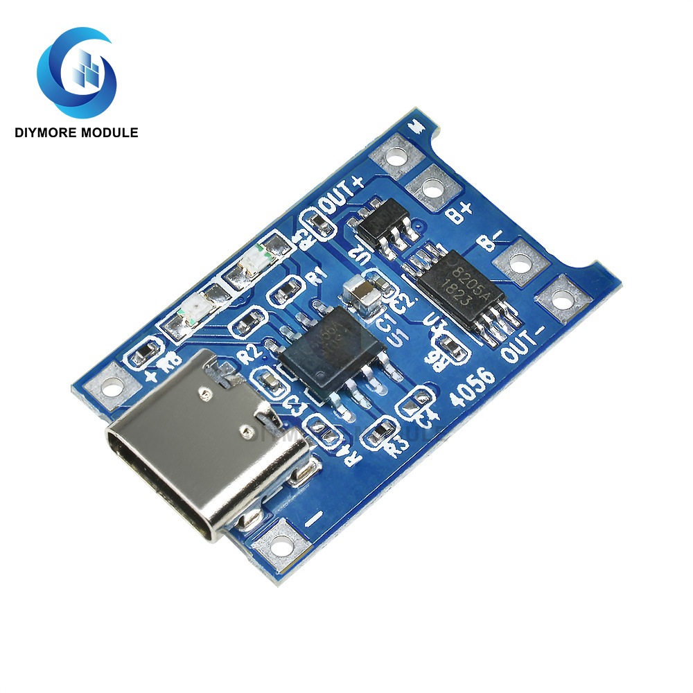 TP4056 Mit Schutz Dual Funktionen 5V 1A Mini Micro TYPE-C USB – Bild 2