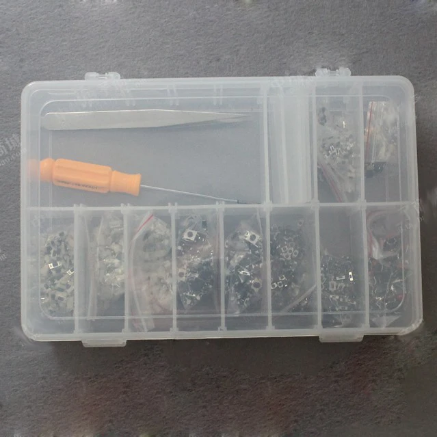 1300PCS Tactile Push Taste Für Auto Remote Key Mikro Taste – Bild 3