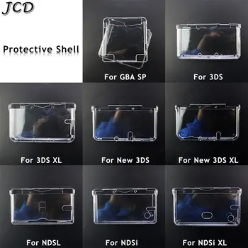 JCD Kunststoff Klar Kristall Schutzhülle Hard Shell Haut Fall Abdeckung Für GBA SP NDSL DSI NDSi XL 3DS XL