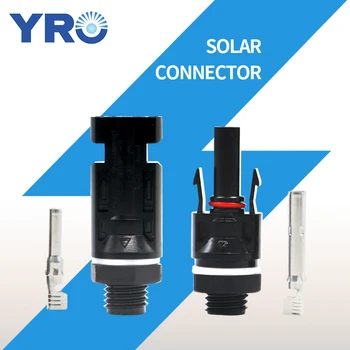 10 Paar 1000 V Solarstecker Solar-Solarstecker-Kabelanschlüsse (männlich und weiblich) für Solarmodule