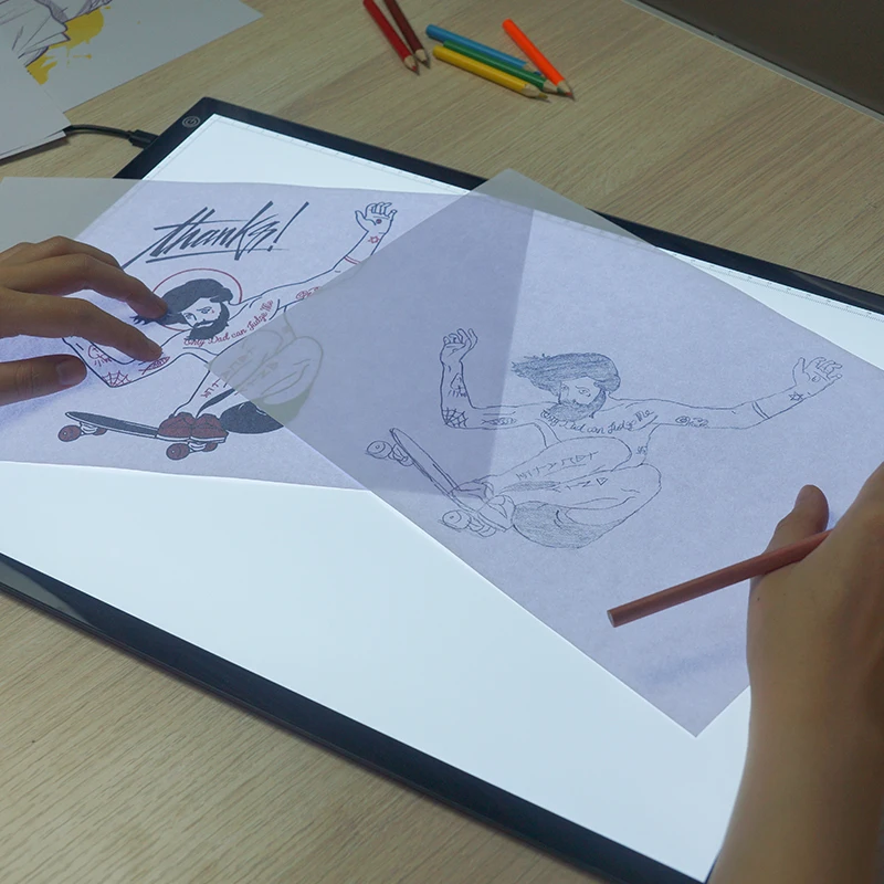 A4/A3/A2 Zeichentablett Wacom Digitales Grafiktablett LED – Bild 3