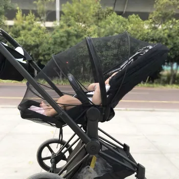 Buggy-Moskitonetz für Cybex Mios Eezy Priam Balios Gazelle S Melio Coya Butterfly - Insektenschutznetz