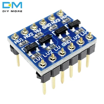 5V 3,3 V DC ogic Level Converter Bidirektionale Bord Modul Für Arduino Mit Pins Diy elektronische PCB Board
