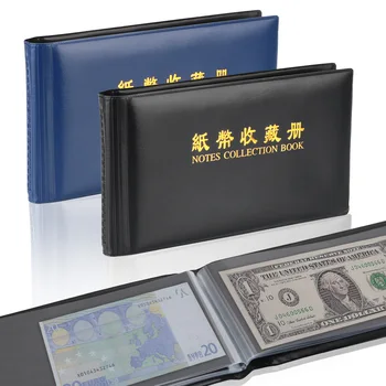 30-seitige Papiergeld-Sammelalbum-Sammeltaschen, lose Blätter, kreatives Geld, Banknoten-Schutztasche