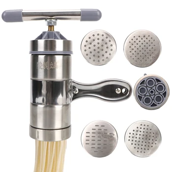 Presse Pasta Maschine manuelle Nudel hersteller multifunktion ale Edelstahl Herstellung Spaghetti Früchte