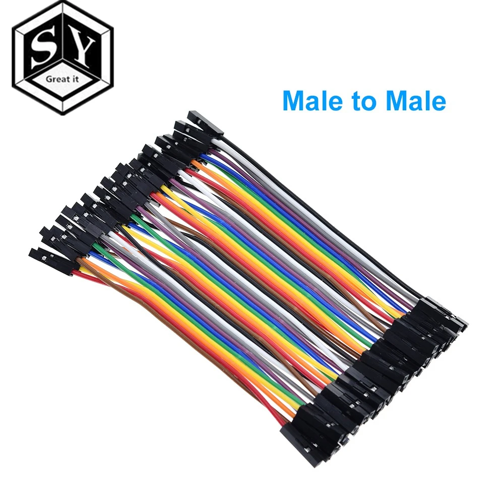 Dupont Linie 120 stücke 10CM 40Pin Männlich zu Männlich + – Bild 4