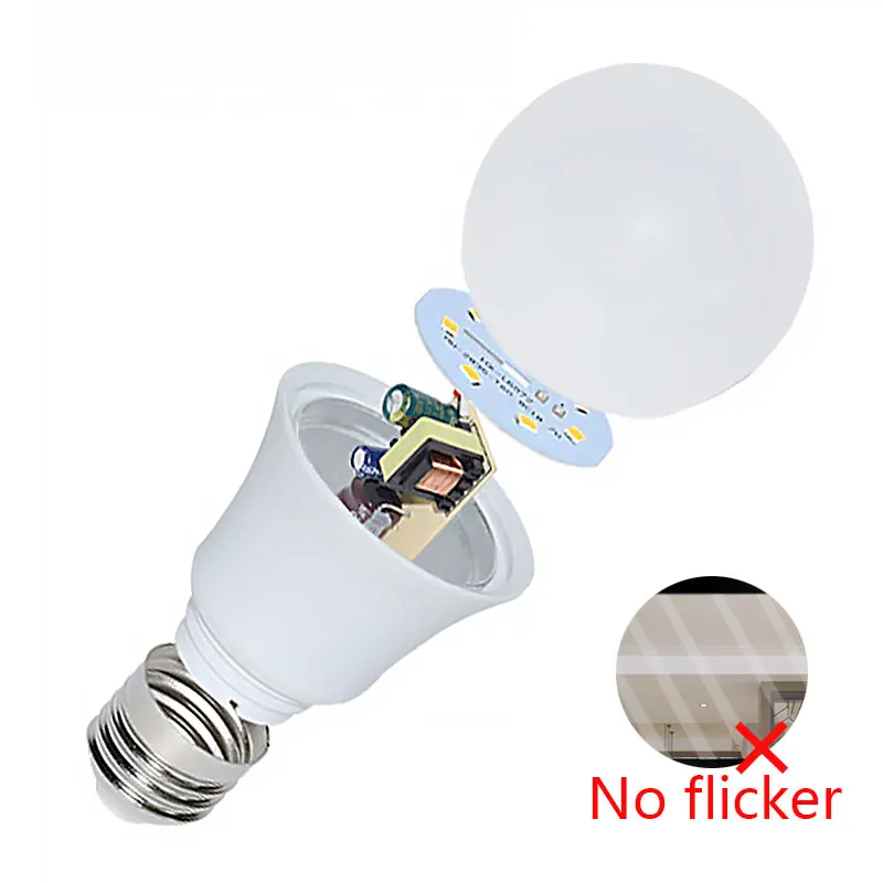 10 stücke Led-lampe Lampen E27 AC220V 240V Glühbirne Echt – Bild 4