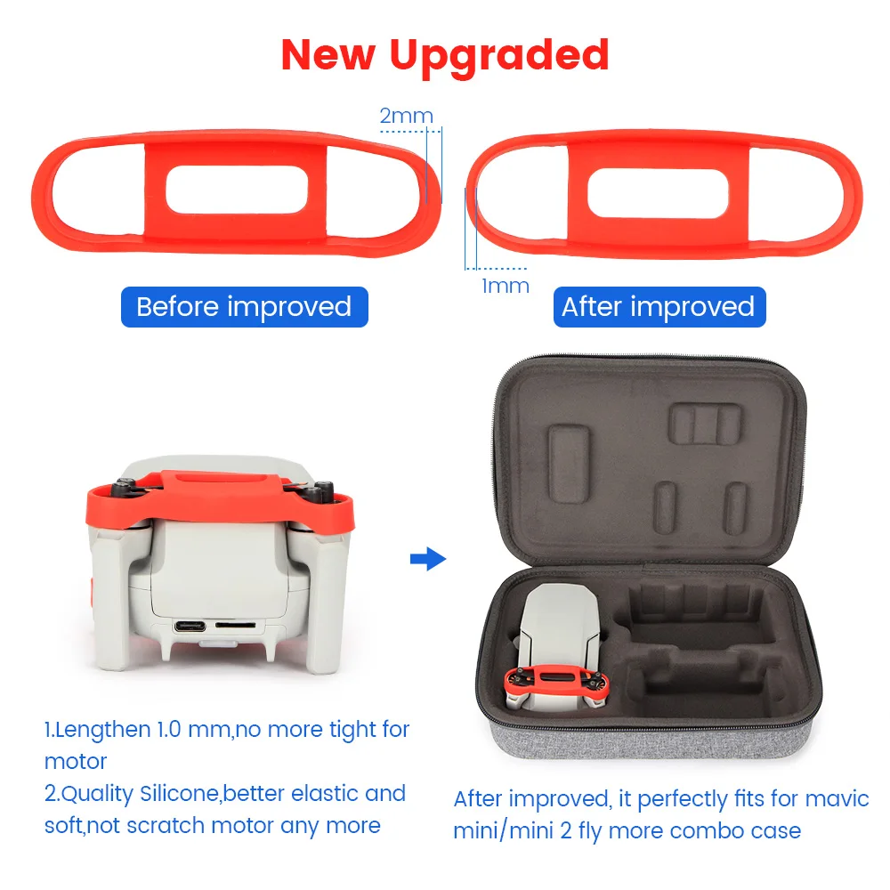 Upgrade-Schnellverschluss-Silikon-Propellerhalter für Mini – Bild 6