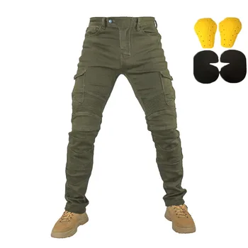 Motorrad Jeans Pantalones Motocicleta Hombre Featherbed Jeans Standard Version Auto Fahrt Hosen Hose Sommer