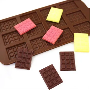 Silikon Form 12 Schokolade Formen Fondant Patisserie Candy Bar Mould Kuchen modus Dekoration Candy Sugarcraft