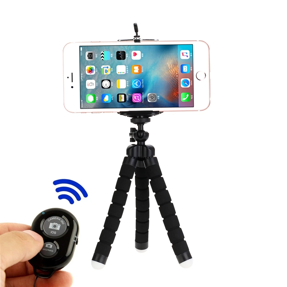 Stative Stativ Für Telefon Mobile Kamera Halter Clip – Bild 3