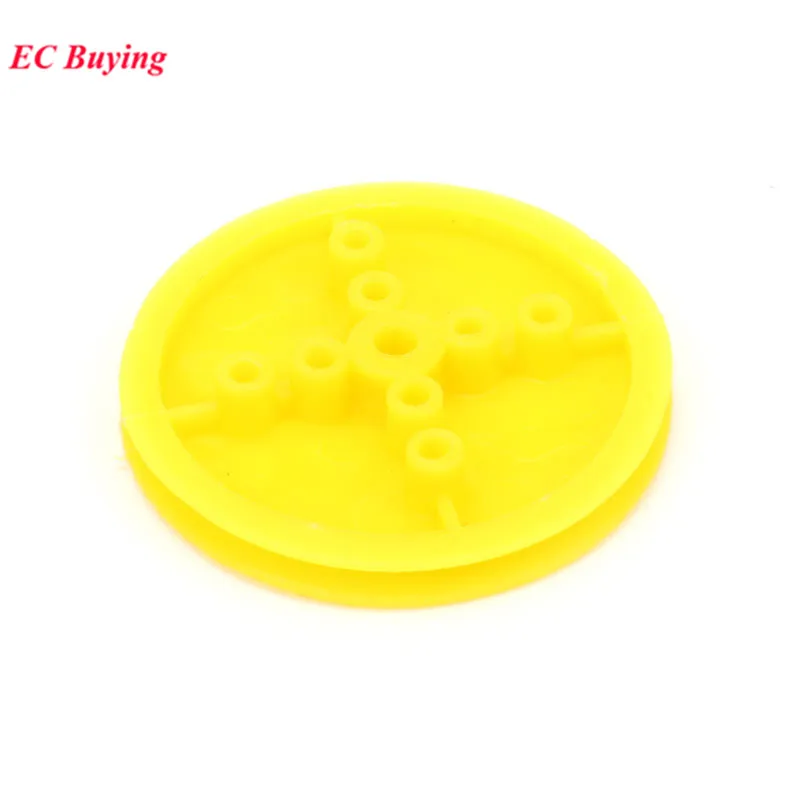 2-50Pcs Intelligente Kleine Smart Auto Gelb Rad Reifen – Bild 5