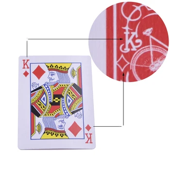 Markierte Karten Stripper Deck Spielkarten Zaubertricks Poker Magia Close Up Street Illusions Gimmicks