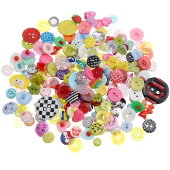 Mix Form Mehrfarbige Diy Scrapbooking Cartoon Tasten Kunststoff kinder Kleidungsstück Nähen Junioren