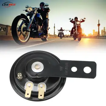 105db 12V Motorrad Horn Auto Laute Pfeife Lautsprecher Elektrische Warnung Maschine Kit Motorrad Dirt Pit Bike