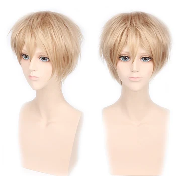 Aph Axis Powers Hetalia Cosplay Perücke Arthur Kirkland Kurzen Flauschigen Layered Wärme Widerstand