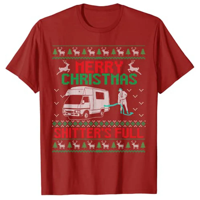 Frohe Weihnachten Shitter Pullover War Voller Lustig – Bild 4