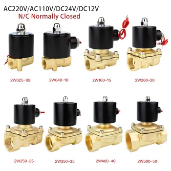 Elektrisches Magnetventil 1/4 Zoll, 3/8 Zoll, 1/2 Zoll, 3/4 Zoll, 1 Zoll DN8/10/15/20/25/50, normalerweise