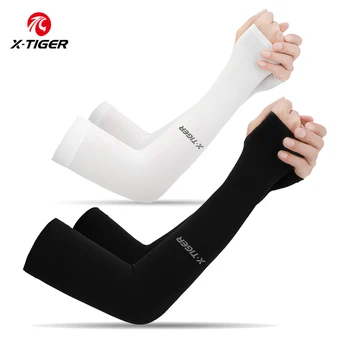 X-TIGER Radfahren Arm Ärmel Eis Stoff Anti-UV Sonnencreme Laufen Radfahren Ärmel Outdoor Sport Radfahren Arm