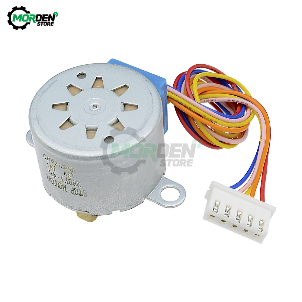 28BYJ-48 5V 12V Untersetzungsgetriebe Schrittmotor4