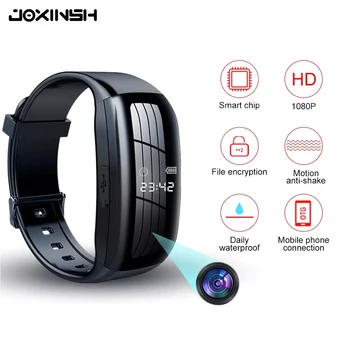 Mini-Kamera 1080p HD DV kleine Kamera Audio Voice Video Recorder Armband Micro Camcorder Armband Unterstützung