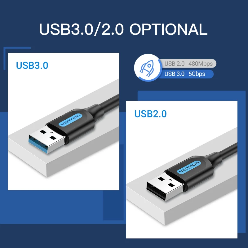 USB 3.0 Kabel A-Stecker auf A-Stecker – Bild 6