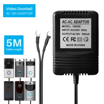 18V AC Power Adapter 220V-240V Transformator Ladegerät Für Wifi Drahtlose Video Türklingel IP Kamera video
