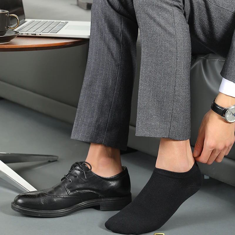 HSS Marke 100% Baumwolle Männer Socken Sommer Dünne – Bild 6