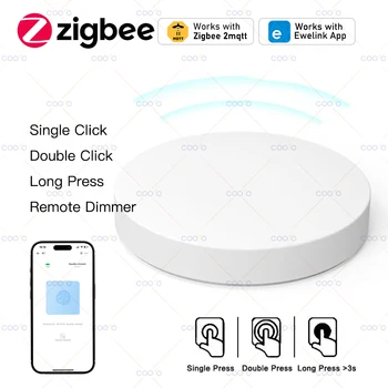 ZigBee Smart Push Button Wireless Switch inklusive Batterie Ewelink App Fernbedienung Automatisierung Szenario