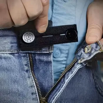 Hose Extender Gürtel Unisex Taille Band Enge Hosen Jeans Röcke Mutterschaft Taste Haken (5 Stück)