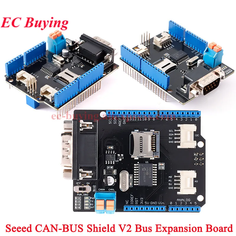 Seeed CAN-BUS Shield V2, MCP2515, für Arduino UNO/Mega – Bild 6