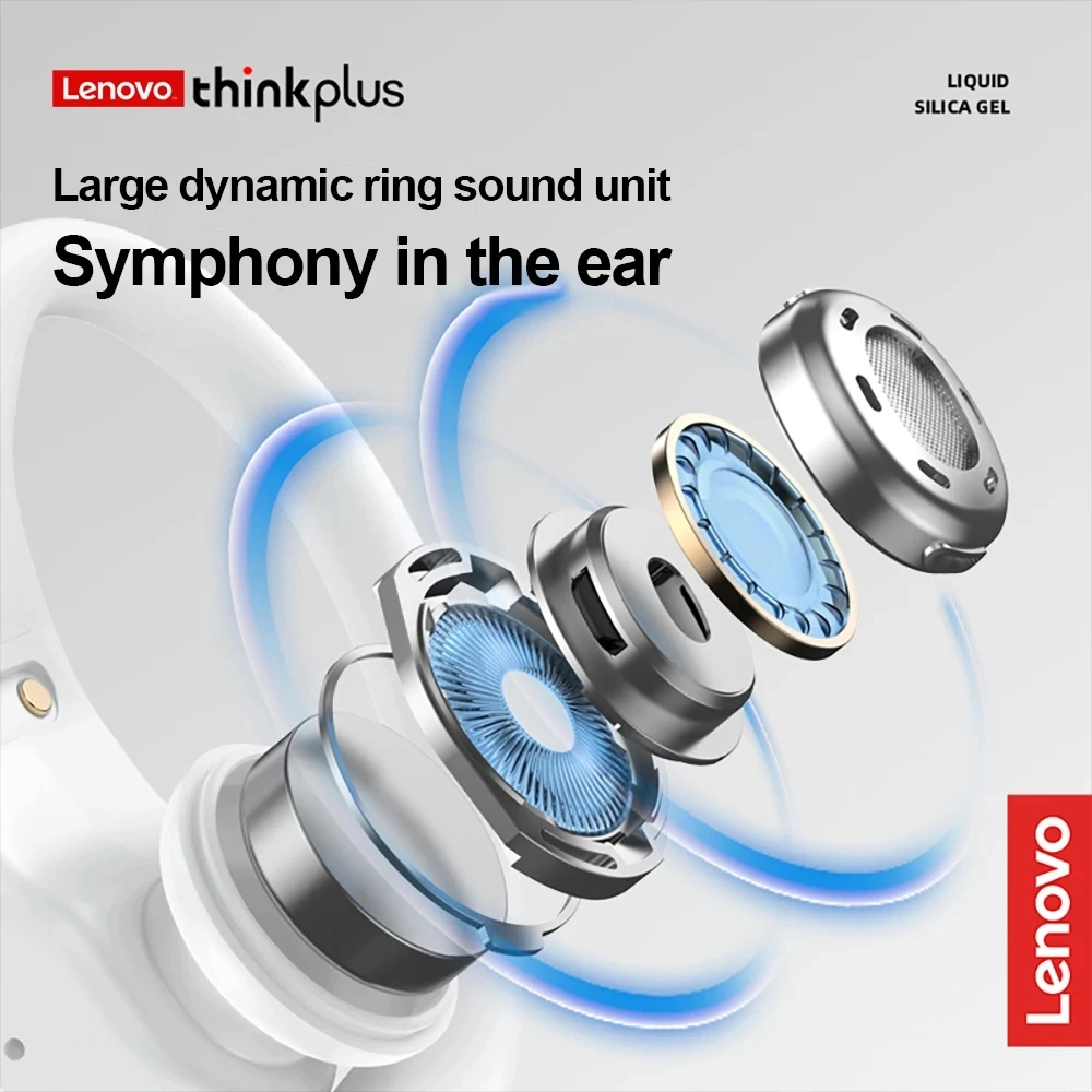 Lenovo LP75 Sport-Funkkopfhörer mit Mikrofonen – Bild 6