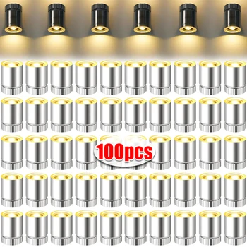 Winzige LED-Glühbirnen, batteriebetriebene Laterne, Puppenhaus-Miniaturlampe, kleine Strahler für Displays