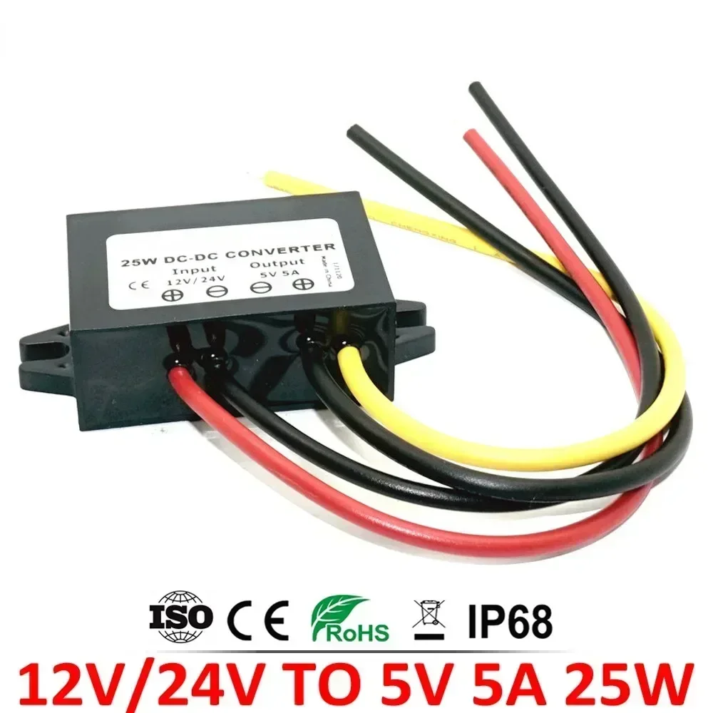 12 V 24V bis 5 V 5a 3a 10a Gleichstrom-Gleichstrom wandler – Bild 3