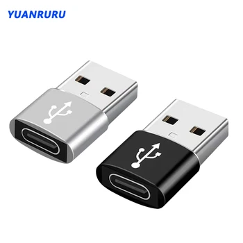 USB C 3,0 Adapter Typ C Zu USB 2,0 Adapter für Mobil Telefon Männlichen Zu Weiblichen USB C Konverter USB