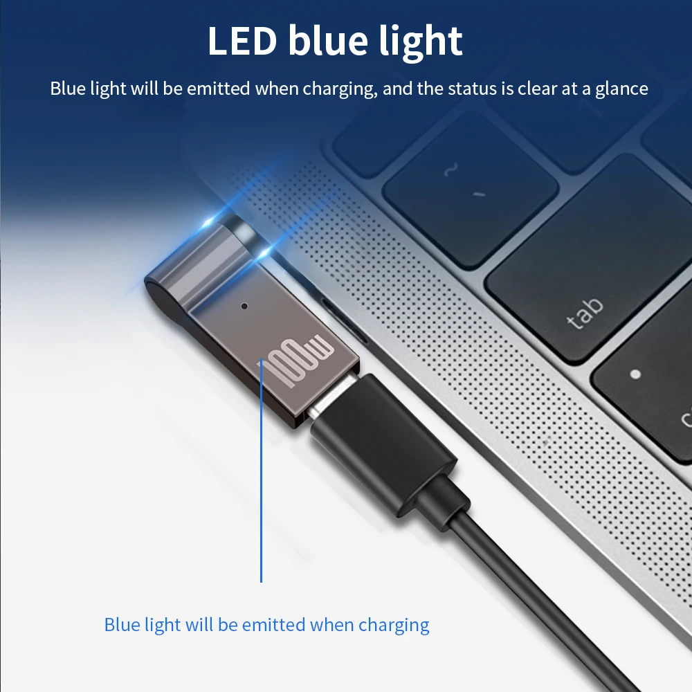 TISHRIC Laptop Power Ladegerät Netzteil Stecker Adapter PD – Bild 5