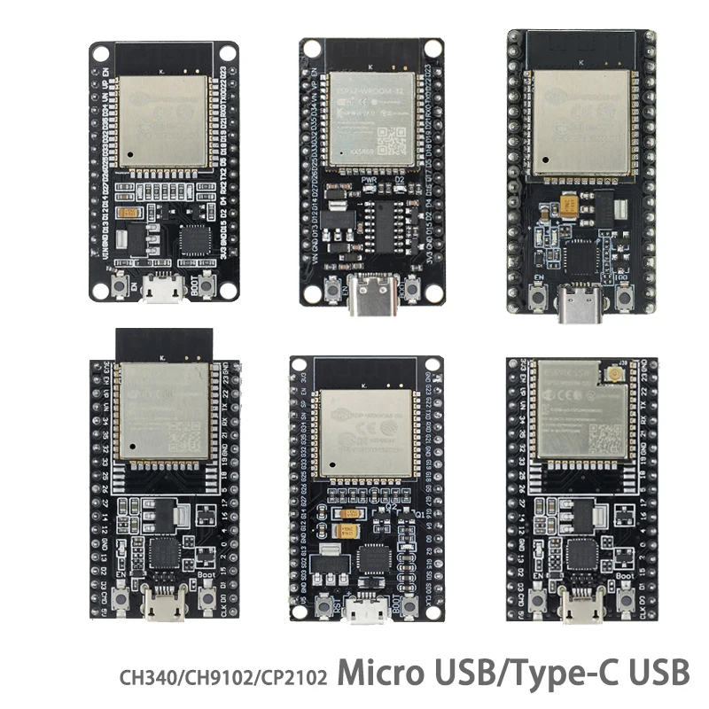 ESP32-Entwicklungsboard, WiFi + Bluetooth, extrem geringer