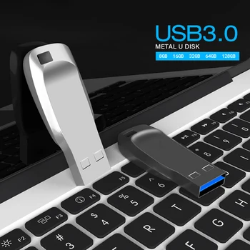 Hochgeschwindigkeits-Metall-USB-Stick 3.0 Langlebiger Datenspeicher-Stick Pen U Disk Mehrere