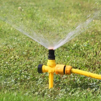 Gartensprinkler 360° ° Rotation Bewässerung Bewässerungssystem Landwirtschaft Boden Automatisches Rohr