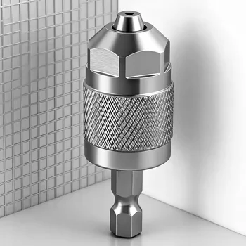 Bohrfutter-Adapter, Schnellwechsel-Pneumatik-Bohrfutter, 3-Backen-Sechskantschaft, professioneller Konverter