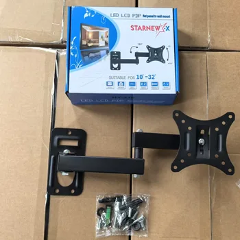 TV Monitor TV Halterungen LCD LED Monitor Wand Halterung Einstellbare TV Bildschirm Halter TV Rahmen