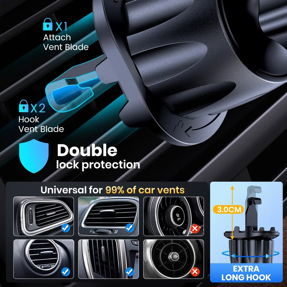TOPK Magnetische Autotelefonhalterung im Auto – Bild 2