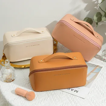 Reise-Make-up-Tasche, großes Fassungsvermögen, Kosmetik-Organizer-Taschen für Damen, wasserdichte Kulturbeutel