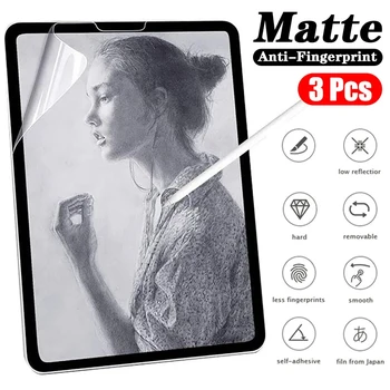 Wie Papier Displayschutzfolie Matt PET Malerei Schreiben für iPad 10 2022 9 8 7 Air 5 4 3 Mini 6 5 4 Pro 12,9