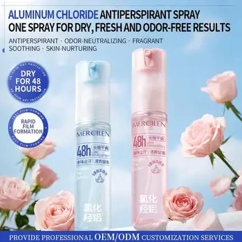 Erfrischendes Antitranspirant-Deodorant-Spray 35ml Sanfter, langanhaltender Duft zur Geruchsbeseitigung