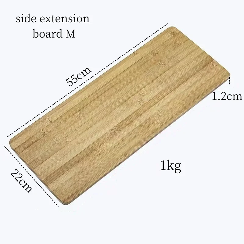 IGT Extension Board IGT Beistelltischplatte Bambusbrett – Bild 5