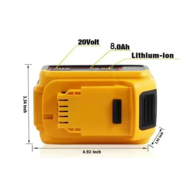 Led-Licht Für Dewalt 18V Batterie Tragbare Scheinwerfer – Bild 3