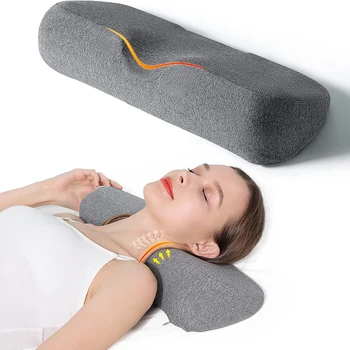 Nackenkissen, Konturkissen aus Memory-Schaum, Bettkissen für Seitenschläfer, ergonomisches orthopädisches